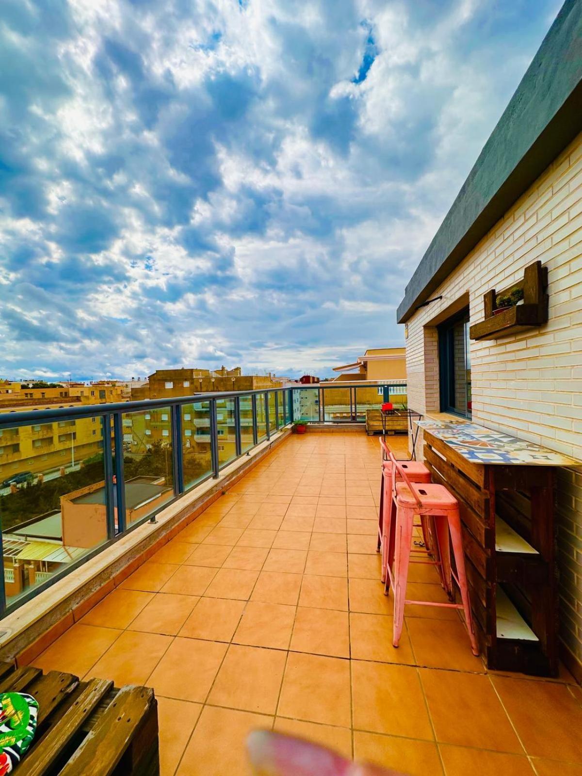 Appartamento Attic Terrace 360 Moncofa Moncófar Esterno foto